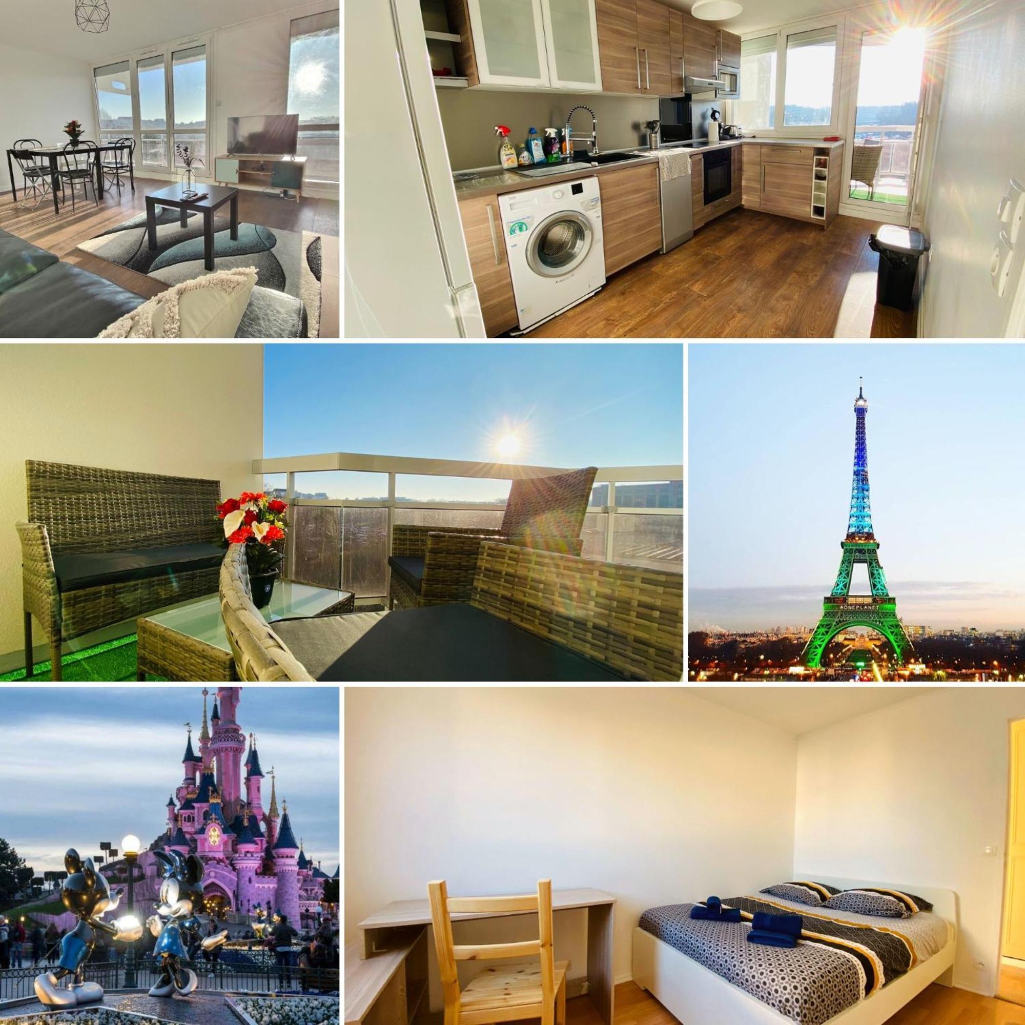 L'Appart Passerelle Paris Et Disney - Cozy Houses Noisy-le-Grand Esterno foto